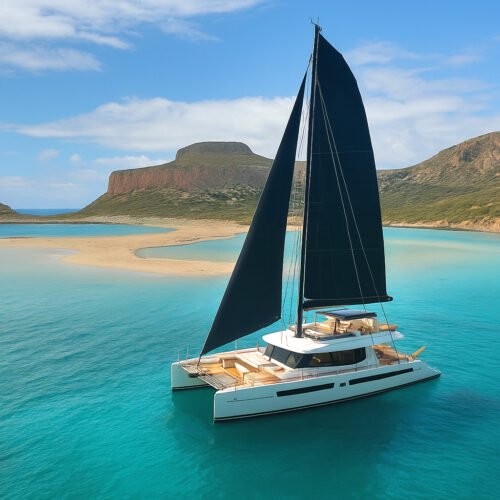 Cruzeiro de catamarã para a Lagoa Balos, Creta