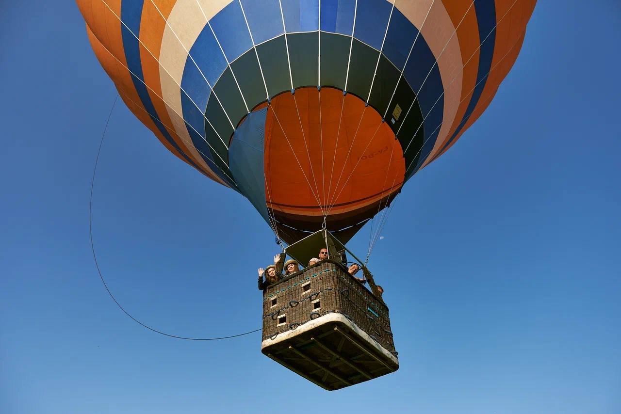 Passeio de balão sobre Creta