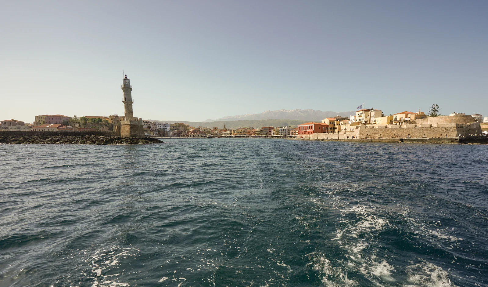 El puerto veneciano desde el mar