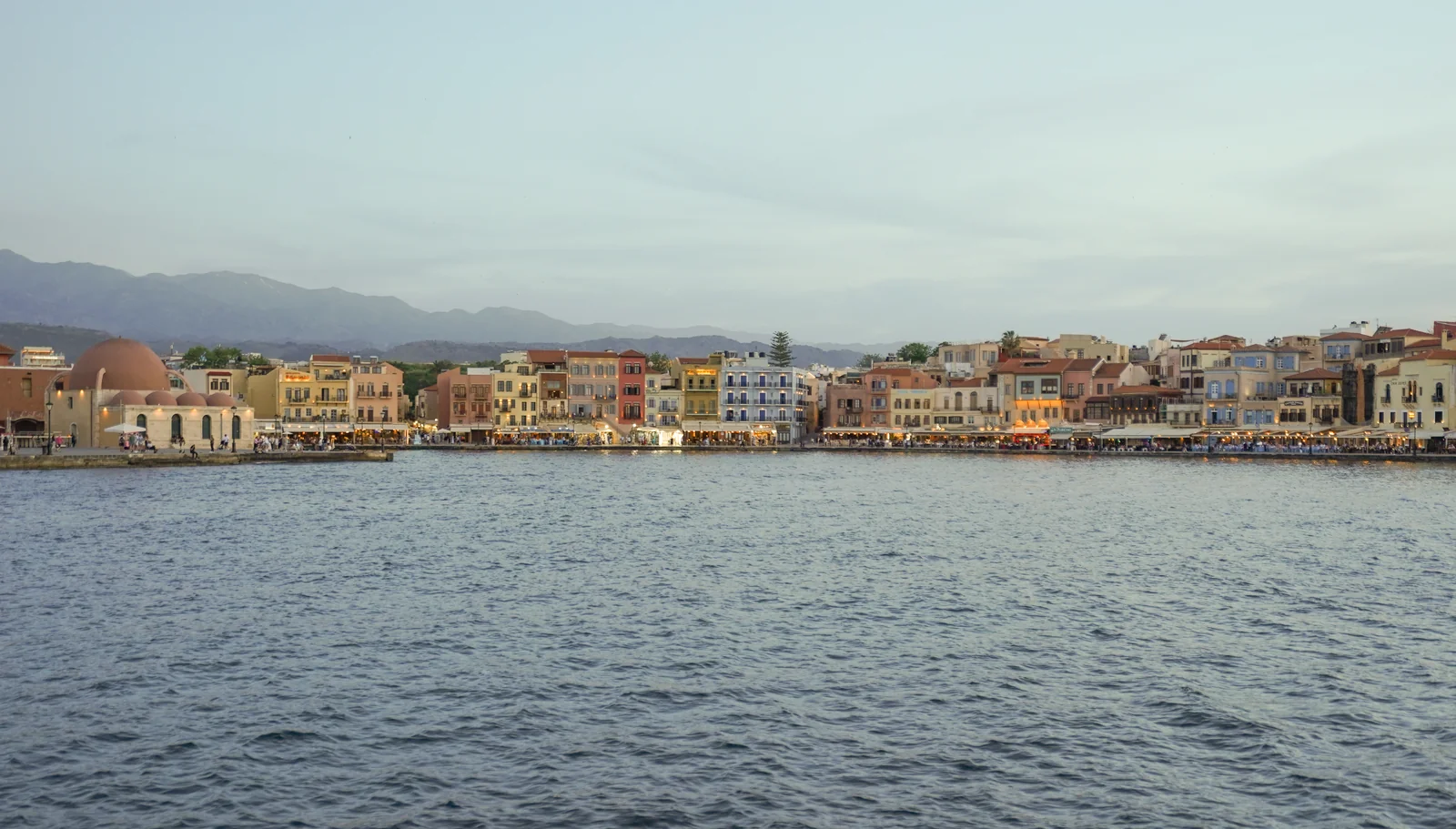 El paseo marítimo de Chania